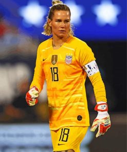 Woman Soccer Player Ashlyn Harris Diamond Paintings