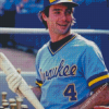 Young Paul Molitor Diamond Paintings