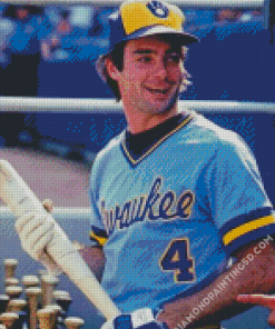 Young Paul Molitor Diamond Paintings