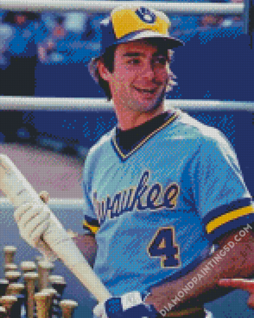 Young Paul Molitor Diamond Paintings