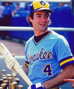 Young Paul Molitor Diamond Paintings