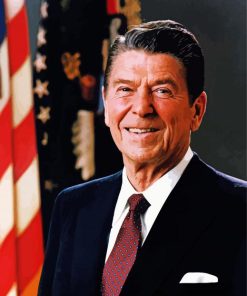 40th US President Ronald Reagan Diamond Paintings