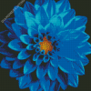 Blue Dahlia Diamond Paintings