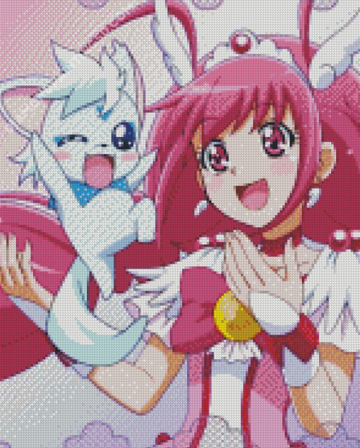 Cure Happy From Glitter Force Diamond Paintings