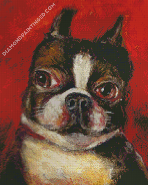 French Terrier Diamond Paintings