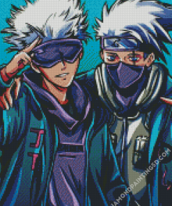 Kakashi And Gojo Diamond Paintings