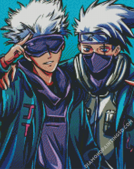 Kakashi And Gojo Diamond Paintings