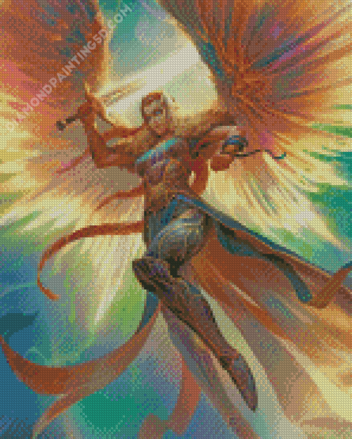 Magic The Gathering Warrior Diamond Paintings