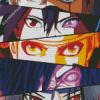 Naruto Eyes Characters Diamond Paintings