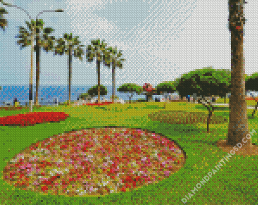 Parque Del Amor Lima Diamond Paintings