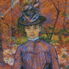 Portrait of Suzanne Valadon Toulouse Lautrec Diamond Paintings