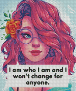 Girls Quotes Art Diamond Paintings