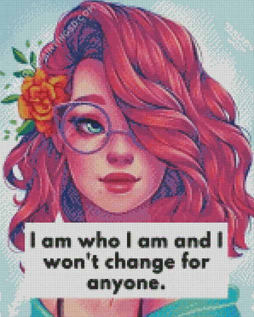 Girls Quotes Art Diamond Paintings