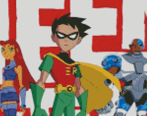 Teen Titans Diamond Paintings