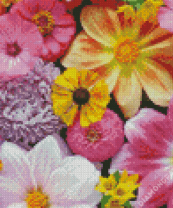 Aesthetic Country Flowers Diamond Paintings