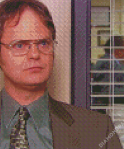 Aesthetic Dwight Schrute Diamond Paintings