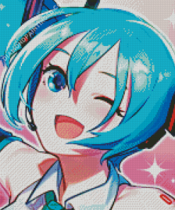 Aesthetic Miku Diamond Paintings