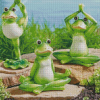 Aesthetic Zen Frog Diamond Paintings