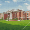 Alabama University Building Diamond Paintings