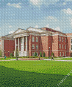 Alabama University Building Diamond Paintings