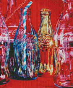 Coca Cola Bottles Diamond Paintings