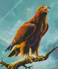 Golden Eagle Art Diamond Paintings