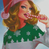 Gorgeous Christmas Girl Diamond Paintings