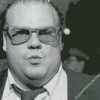 Monochrome Chris Farley Diamond Paintings