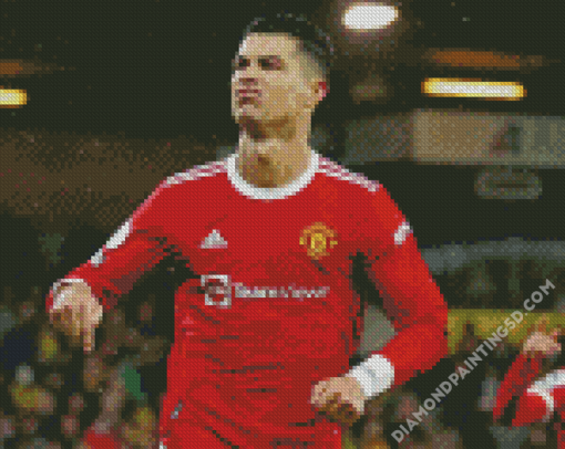 Ronaldo Man Utd Diamond Paintings