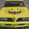 Yellow 78 Firebird Trans Am Diamond Paintings