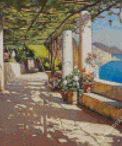 Amalfi Pergola Diamond Paintings