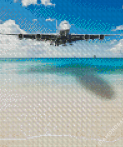 Sint Maarten Maho Beach Diamond Paintings