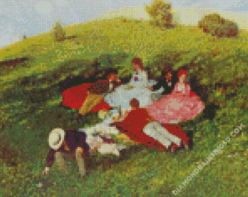 Szinyei Merse Picnic In May Diamond Paintings