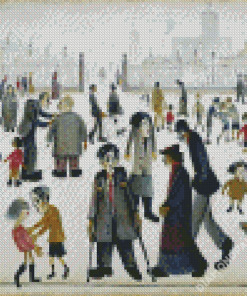 The Cripples Ls Lowry Diamond Paintings