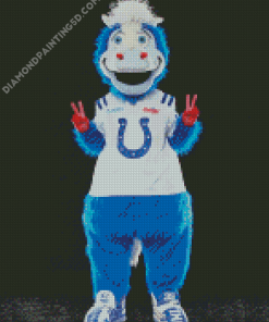 Indianapolis Colts Mascot Diamond Paintings