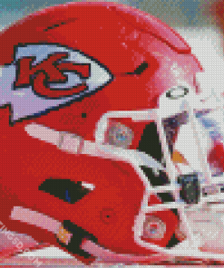 Kc Chiefs Helmet Diamond Paintings