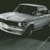 Black And White BMW E10 Diamond Paintings