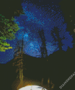 Forest Camping Scenes Diamond Paintings