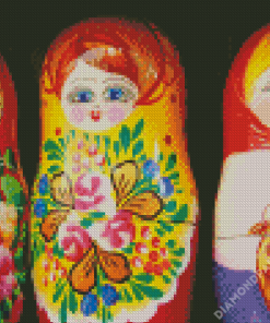 Nesting Doll Diamond Paintings