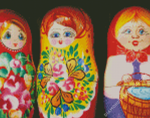 Nesting Doll Diamond Paintings