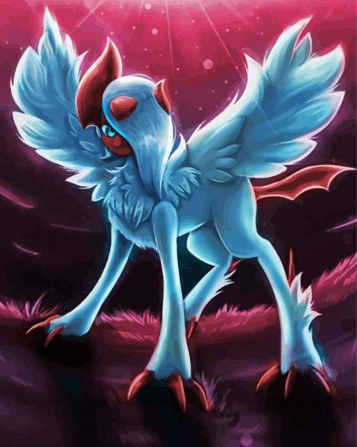 Absol Pokemon Anime Diamond Paintings