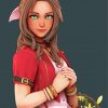 Aerith Gainsborough Final Fantasy Diamond Paintings