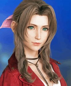 Aerith Gainsborough Video Game Character Diamond Paintings