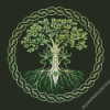 Aesthetic Celtic Knot Tree Diamond Paintings