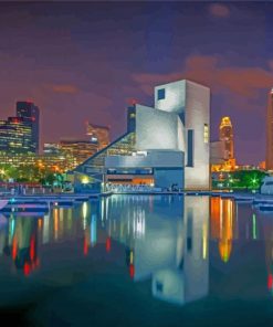 Aesthetic Downtown Cleveland Diamond Paintings