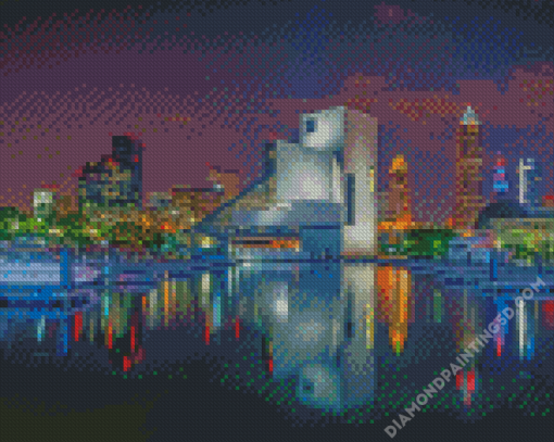 Aesthetic Downtown Cleveland Diamond Paintings