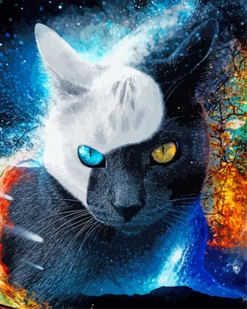 Aesthetic Yin Yang Cats Diamond Paintings