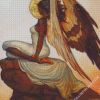 Aesthetic Black Angel Diamond Paintings