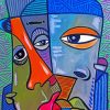 African Abstract People Faces Diamond Paintings