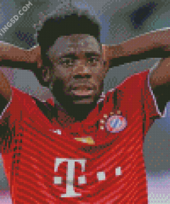 Alphonso Davies Diamond Paintings